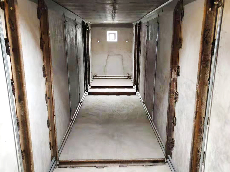 養(yǎng)護窯內(nèi)部布置