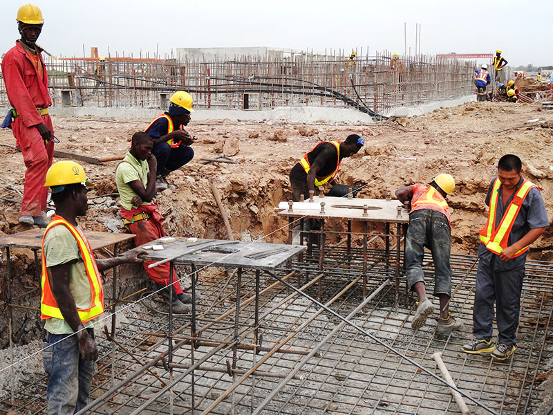 翻模機預埋件基礎